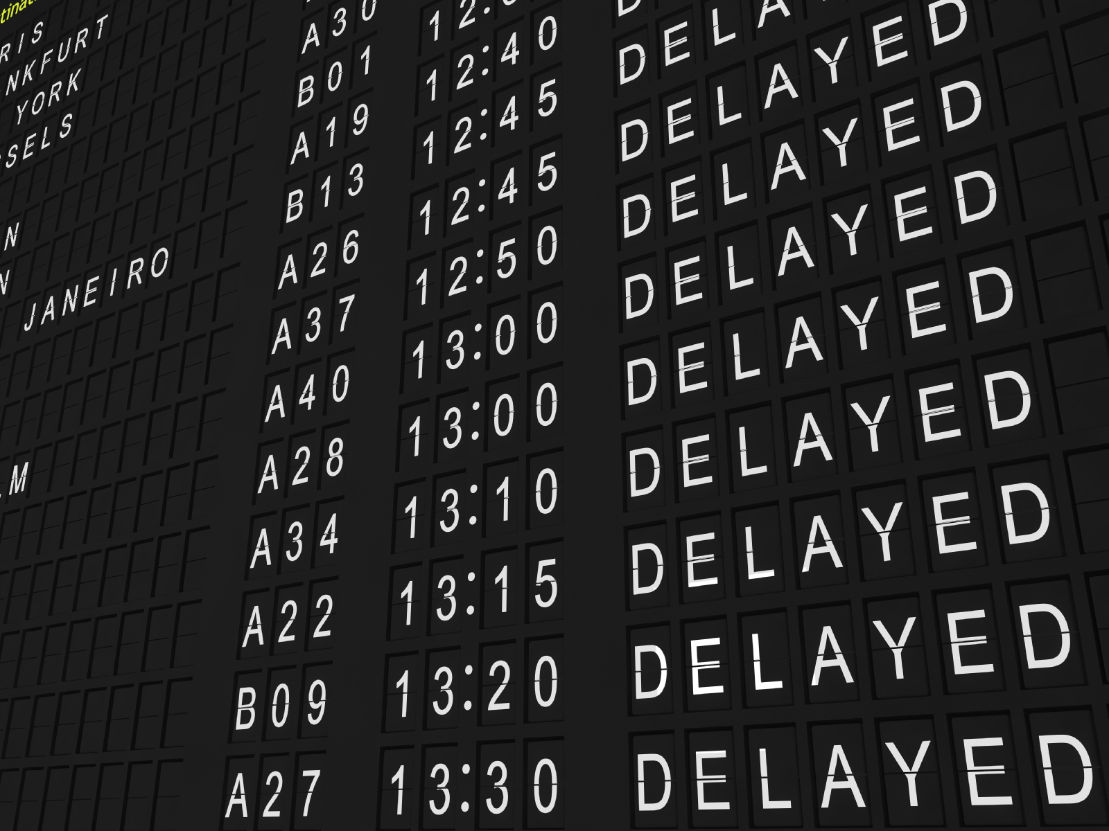 How To Avoid Flight Delays and How To Deal With Them