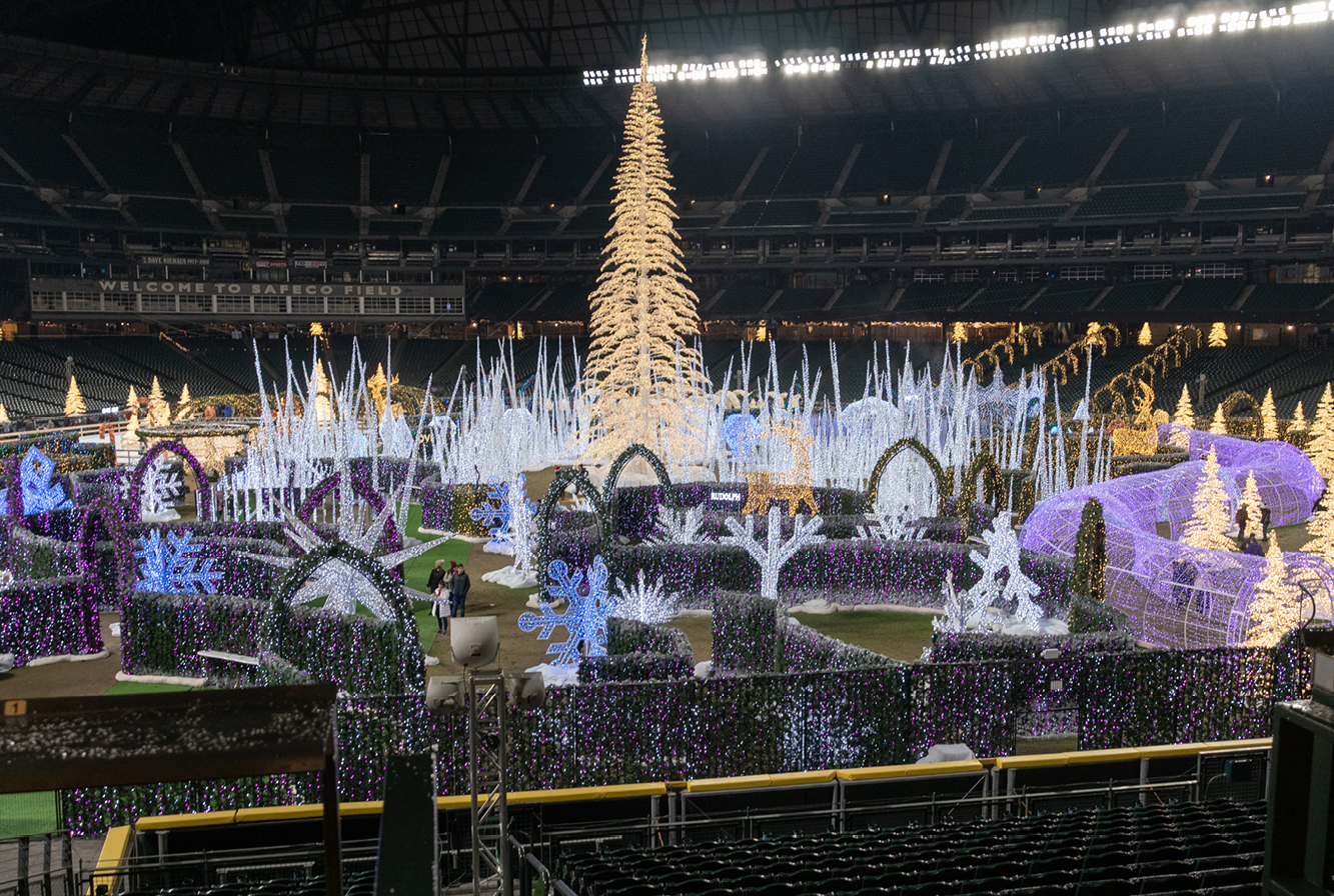 Seattle winter wonderland