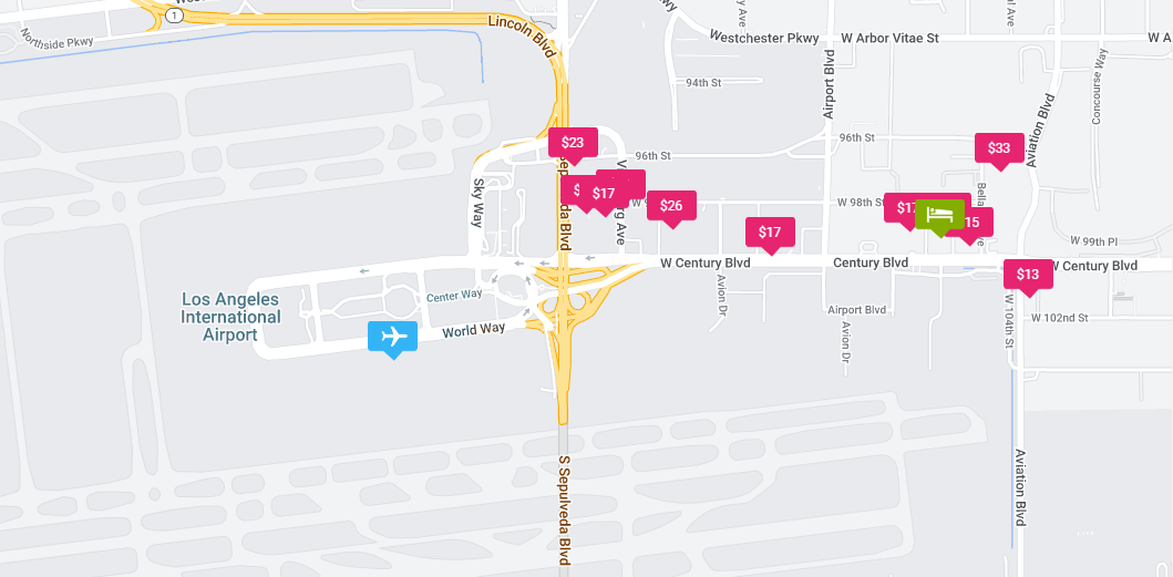 Closest parking to LAX airport