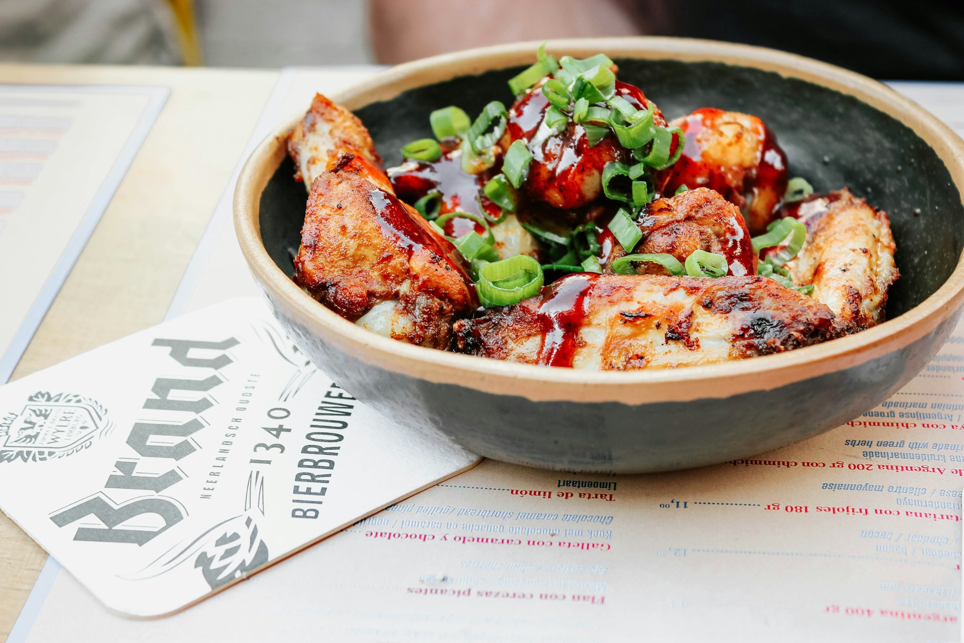 spiced chicken wings