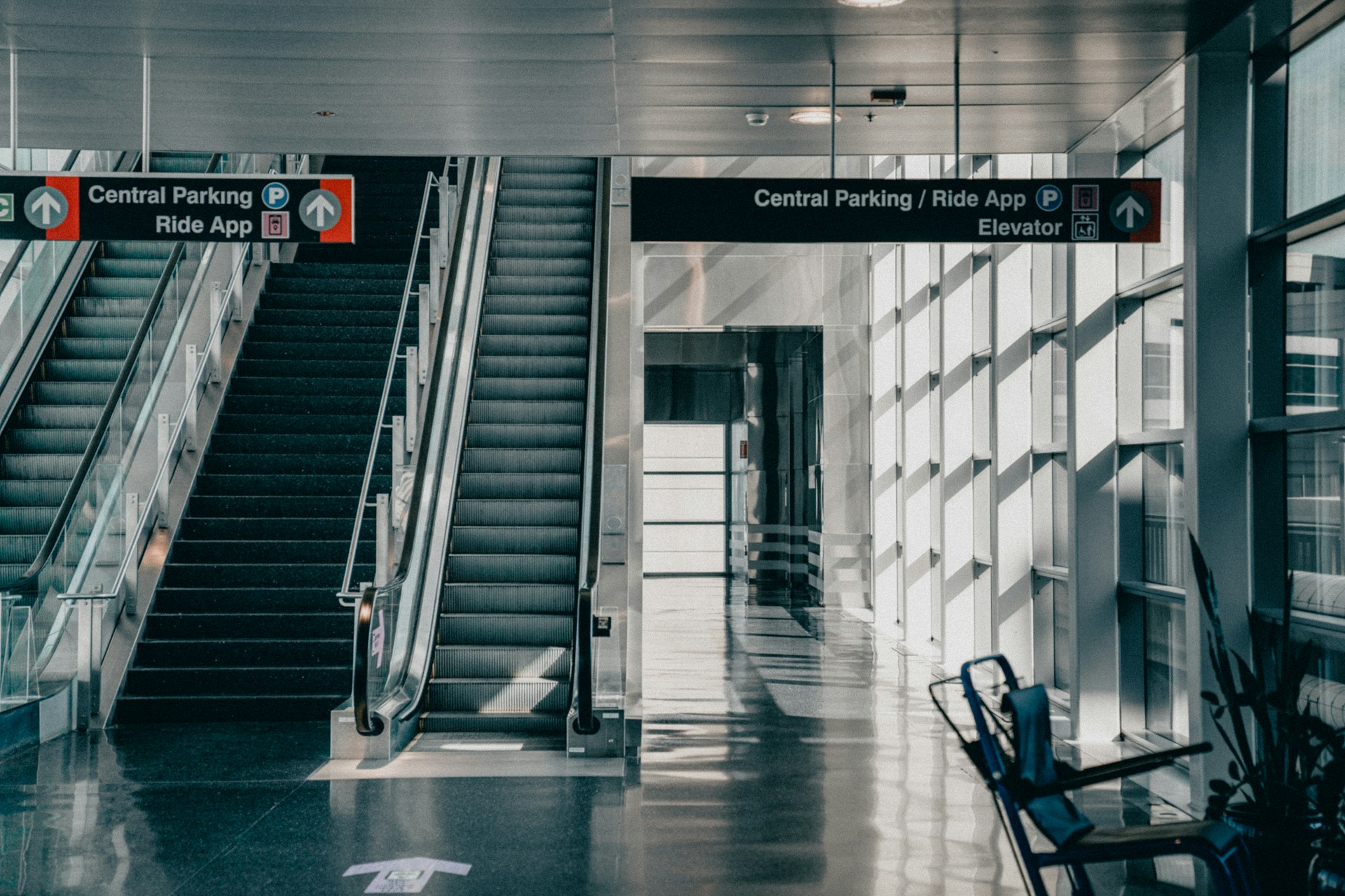 Central Parking Garage at Boston Logan Airport