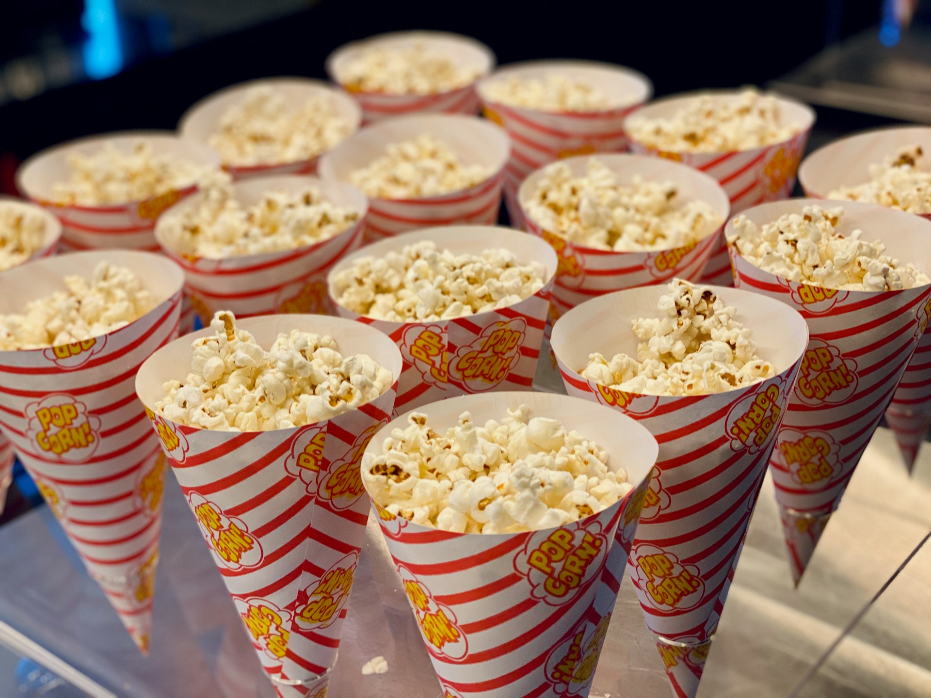 Popcorn for movie-goers