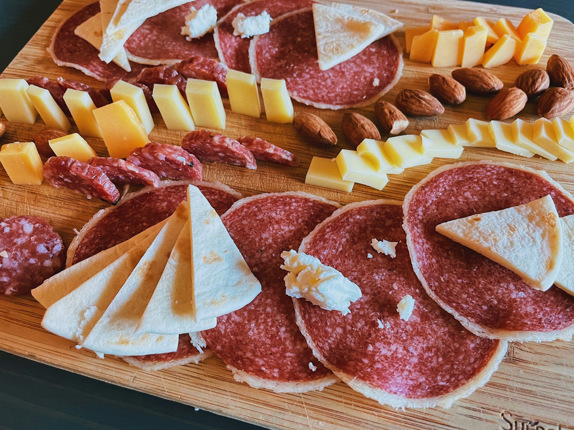 charcuterie, meat, cheese, and vsco